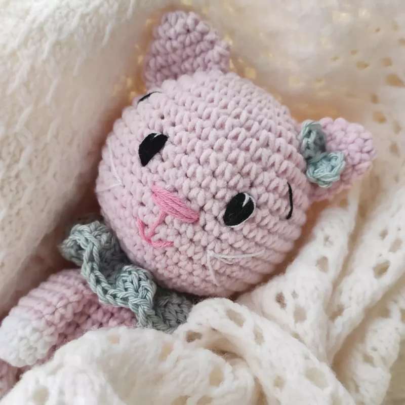 δωρεαν πατρον πλεκτό γατάκι free patterns