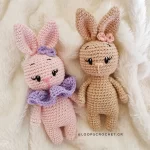 amigurumi-roz-kounelaki-me-giaka-kouklaki-plekta-koritsi-loutrina-zoakia-neogenito-doro-loops-2