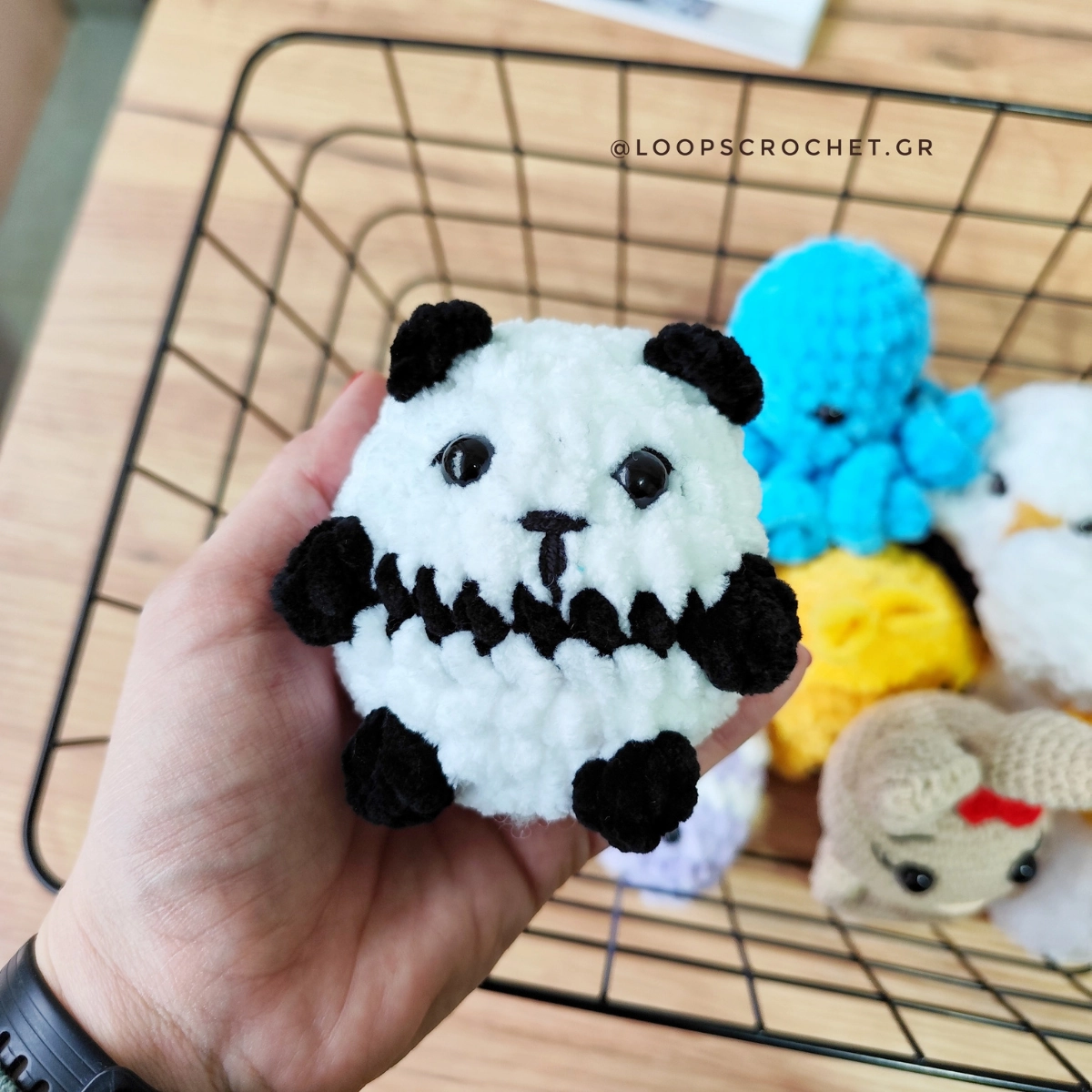 Πλεκτό πάντα amigurumi